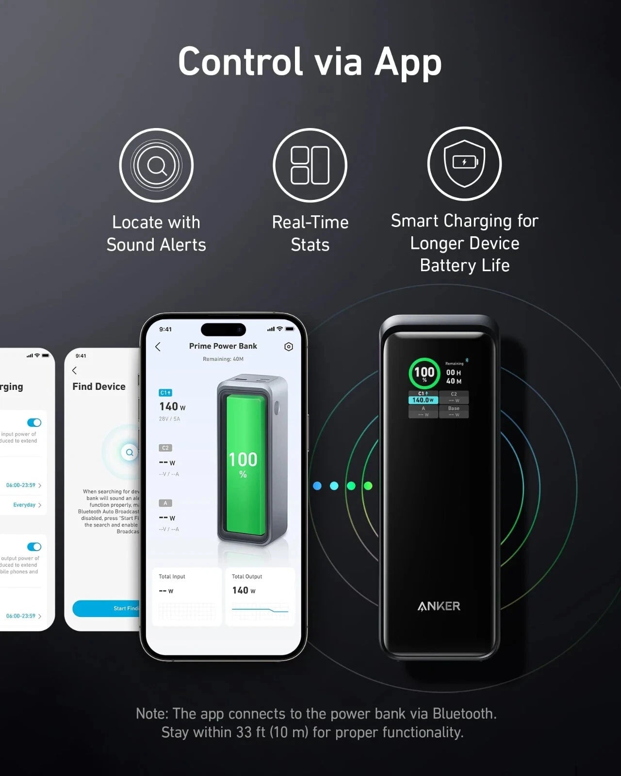 Anker Prime 27,650mAh Power Bank 250W 3-IN-1 Fast Charging
