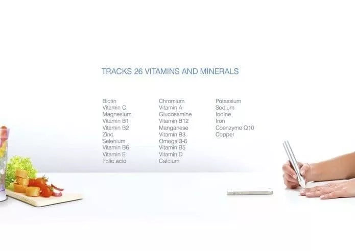 Vitastiq 2 Vitamin Tracker - Track Vitamin C, Iron, Magnesium, Calcium & More